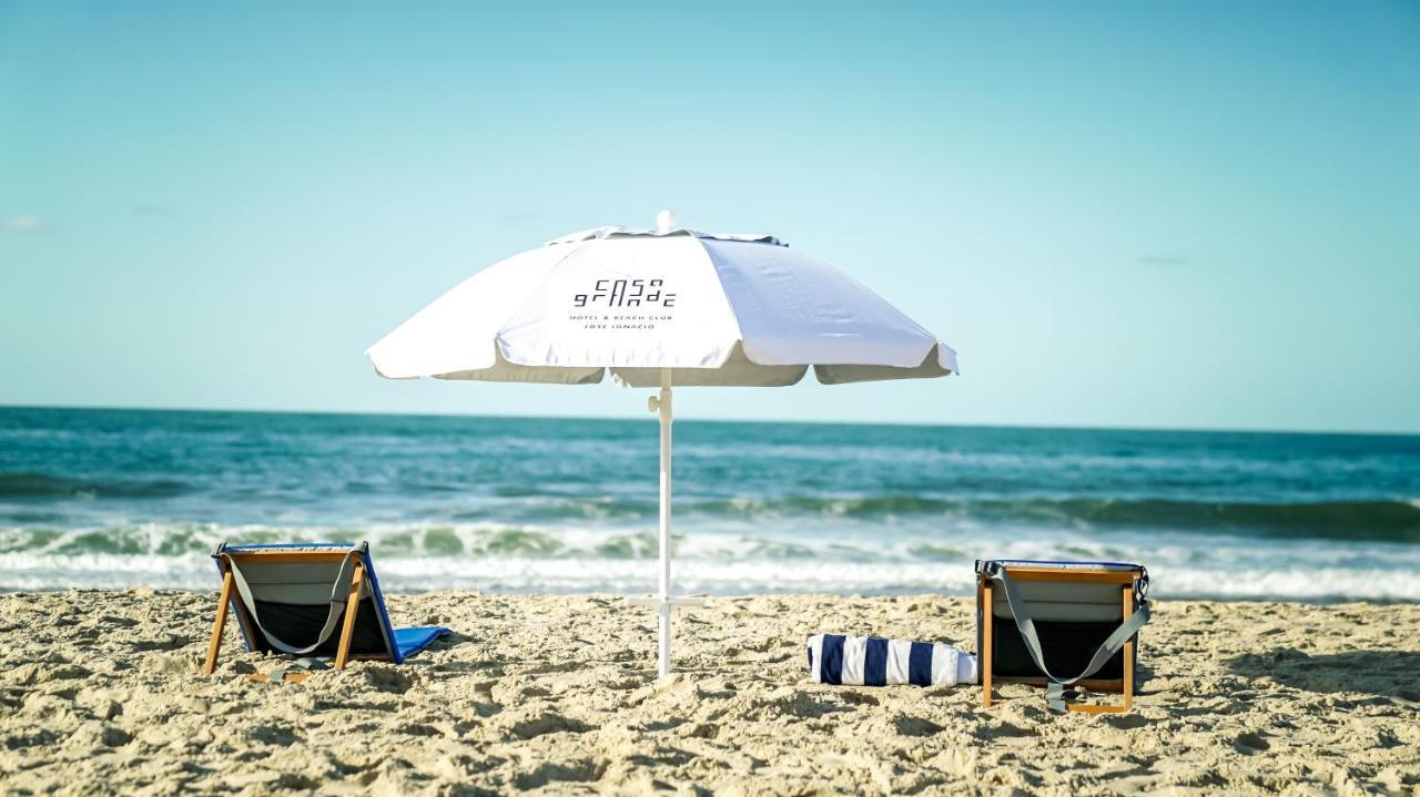 Casagrande Hotel & Beach Club José Ignacio Extérieur photo Beach umbrella